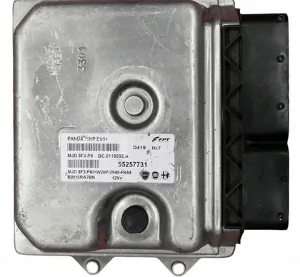 Fiat Panda II Engine control unit/module 55257731 MJD8F3P8