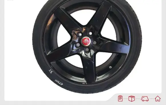 Jaguar XE R18 alloy rim GX731007GA