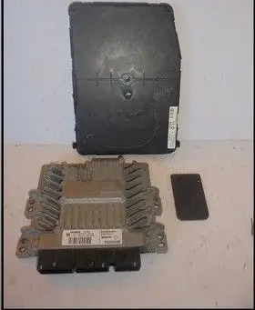 Renault Scenic II - Grand scenic II Engine ECU kit and lock set 8200565863