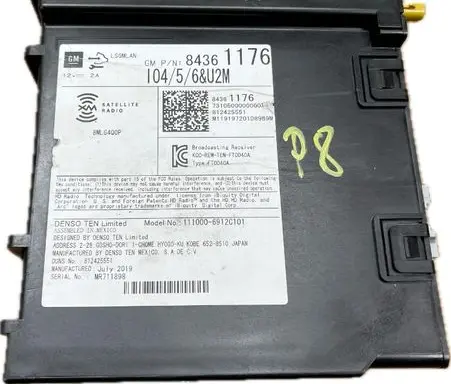 GMC Yukon Other control units/modules 84361176