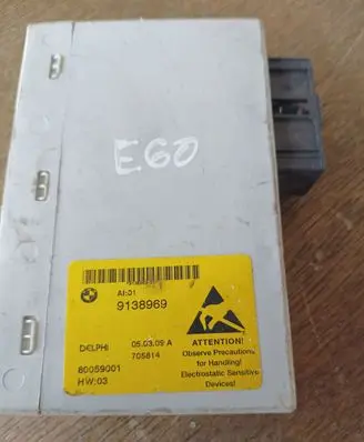 BMW 5 E60 E61 Center console control module 9138969 80059001