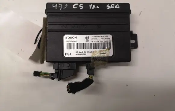 Citroen C5 Parking PDC control unit/module 9663821680 0263004204