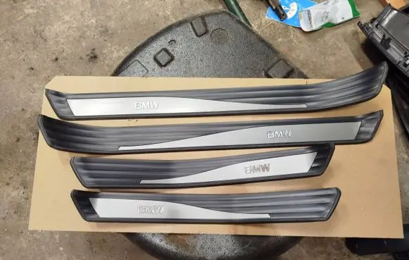 BMW 5 E60 E61 sill trim set (inner) 7034306 7074512 7034305