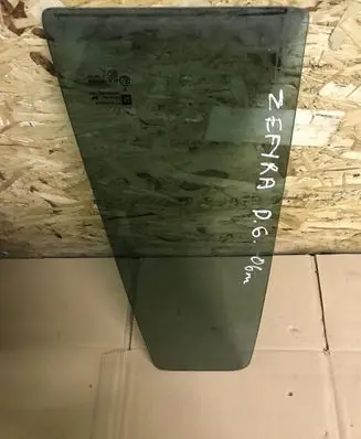 Opel Zafira B Rear vent window glass 43R001604