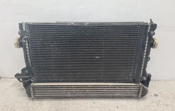 Seat Ibiza IV (6J,6P) Radiator set 6R01212530 6R0959455E 6R0145805