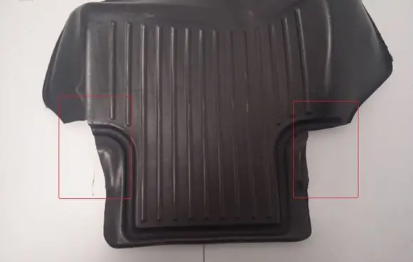 Mercedes-Benz E W212 Rear floor carpet liner 