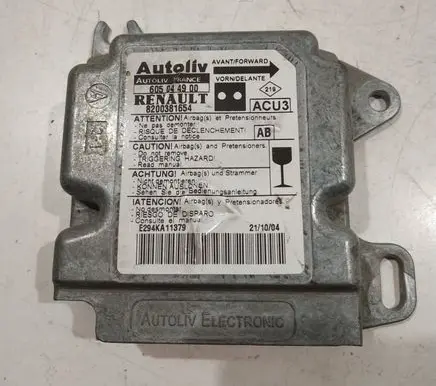 Renault Kangoo I Airbag control unit/module 605044900 8200381654
