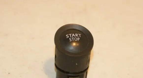 Renault Megane II Engine start stop button switch 8200107838 1927937