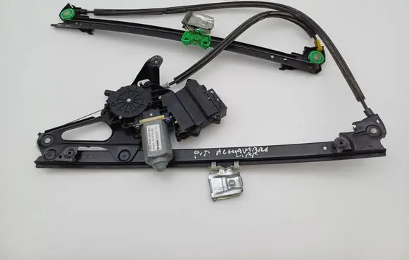 Seat Alhambra (Mk1) Front door window regulator with motor 7M3959802 7M3837402