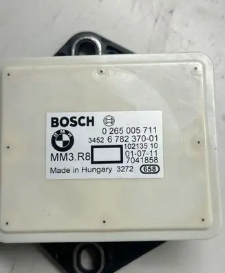 BMW X5 E70 ESP acceleration yaw rate sensor 6782370 7041858 0265005711