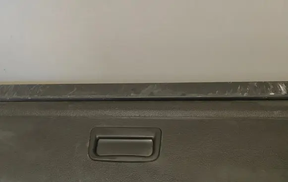 Parcel shelf load cover