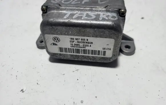 Volkswagen Golf V ESP acceleration yaw rate sensor 1K0907655B
