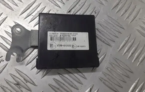 Toyota Corolla Verso E121 Immobilizer control unit/module 89780-0F020