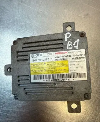 Volkswagen PASSAT B7 Headlight ballast module Xenon 8K0941597B 1036060014 4KC1543670