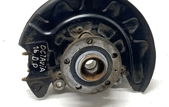 Skoda Octavia Mk3 (5E) Front wheel hub spindle knuckle 5Q0407258
