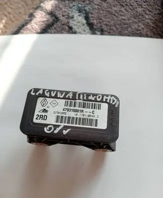 Renault Laguna III ESP acceleration yaw rate sensor 479310001r
