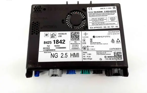 Opel Astra K GPS navigation control unit/module 84251842