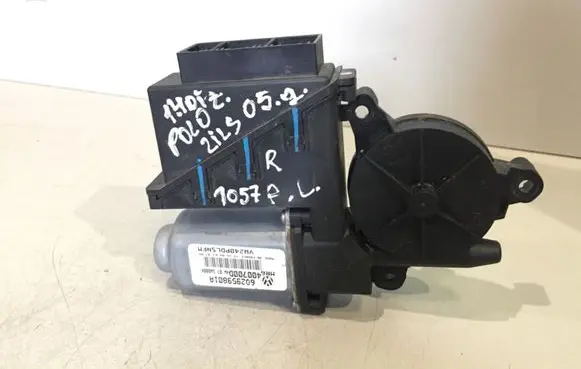 Front door window regulator motor