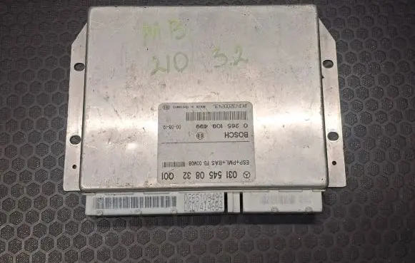 Mercedes-Benz E W210 ESP (stability system) control unit 0315450832 0265109499 DKDV32002436