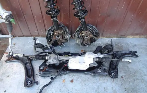 Volkswagen Golf SportWagen Rear axle beam 5Q0501049BJ