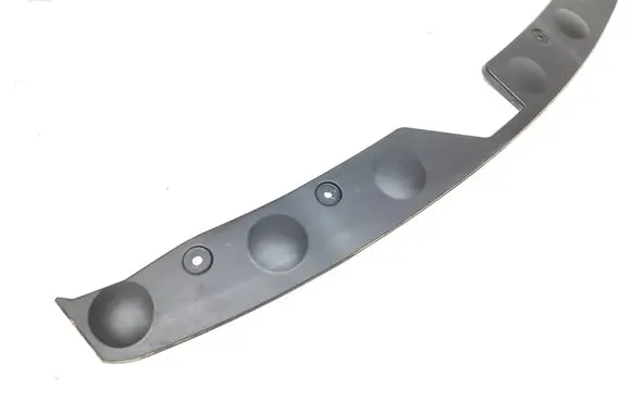 Engine bonnet/hood lock trim molding