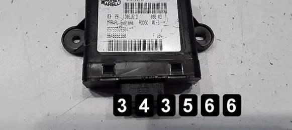 Renault Espace - Grand espace IV Engine control unit/module 9648282380