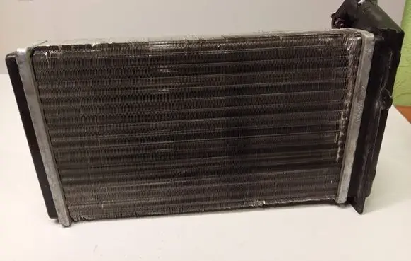Heater blower radiator