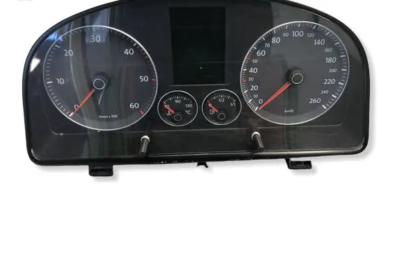 Volkswagen Touran I Speedometer (instrument cluster) 1T0920874ABILI 1T0920874A