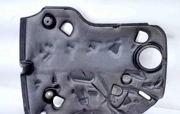 Heat shield in engine bay