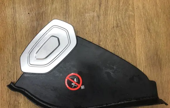 Dashboard side end trim