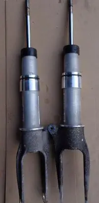 Porsche Panamera (970) Rear shock absorber with coil spring 