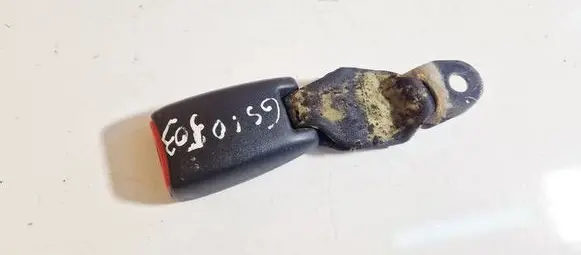 Middle seatbelt buckle (rear)