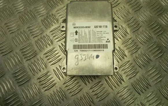 Mercedes-Benz E A207 Airbag control unit/module A2079011700 G3344