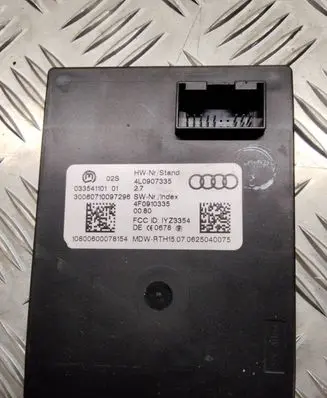 Audi Q7 4L Keyless (KESSY) go control unit/module 4L0907335 4F0910335 033541101