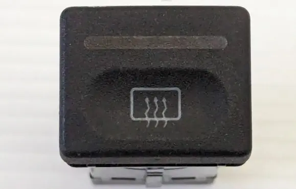 Windscreen/window heater switch