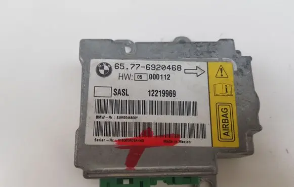 BMW 7 E65 E66 Airbag control unit/module 6920468 65776920468