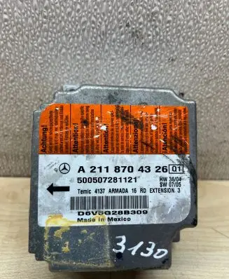 Mercedes-Benz E W211 Airbag control unit/module A2118704326