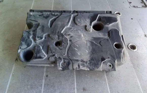 Peugeot 308 Trunk boot underbody cover/under tray 9804322280
