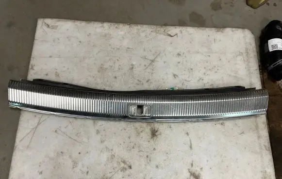 Audi A6 S6 C6 4F Trunk/boot sill cover protection 4F9864483