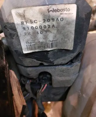 Mazda 6 Auxiliary pre-heater (Webasto) RF5C209AO 66724A