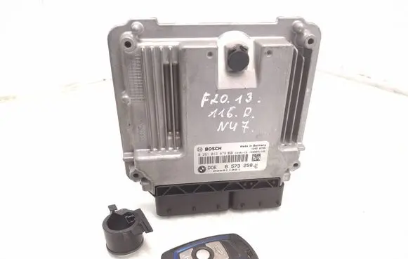 BMW 1 F20 F21 Engine ECU kit and lock set 8573258 0281019679 030911221