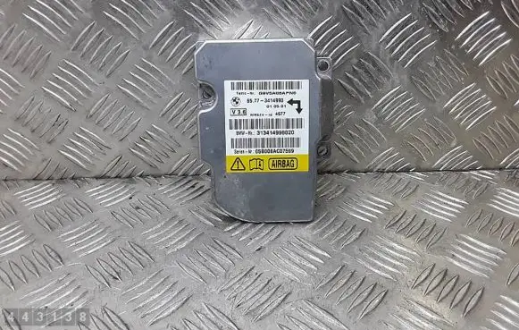 BMW X3 E83 Airbag control unit/module 65773414990 313414990020