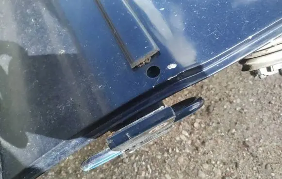 Audi A4 S4 B5 8D Rear door lower hinge