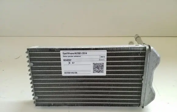 Opel Vivaro Heater blower radiator 6654090F
