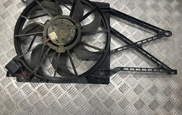 Opel Zafira A Radiator cooling fan shroud 13128687 0130303298