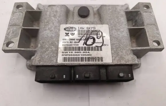 Citroen C5 Engine control unit/module 9664874580 9666010580 SW16985024