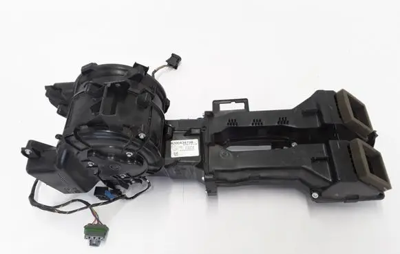 Interior heater climate box assembly
