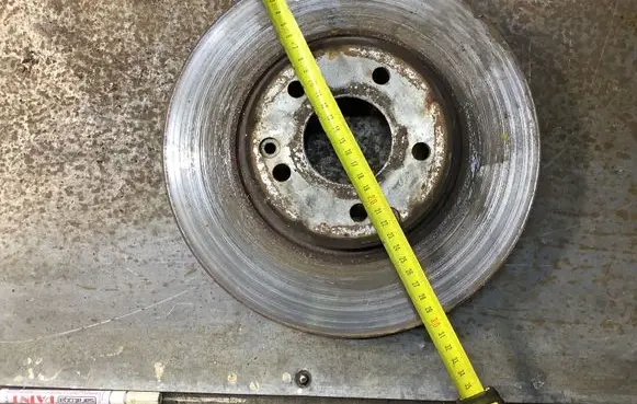Mercedes-Benz CLK A209 C209 Front brake disc