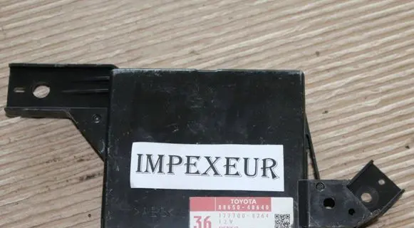 Lexus RX 330 - 350 - 400H Other control units/modules 8865048640 1777008264