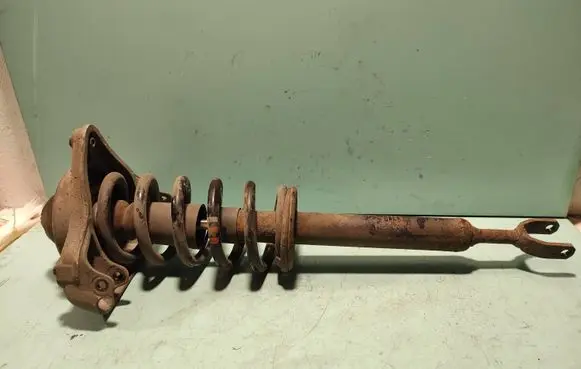 Audi A6 S6 C6 4F Front shock absorber with coil spring 4F0413031